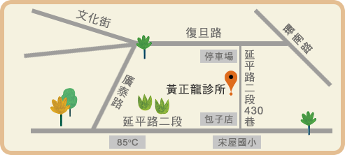 桃園黃正龍 心理診所│所在位置